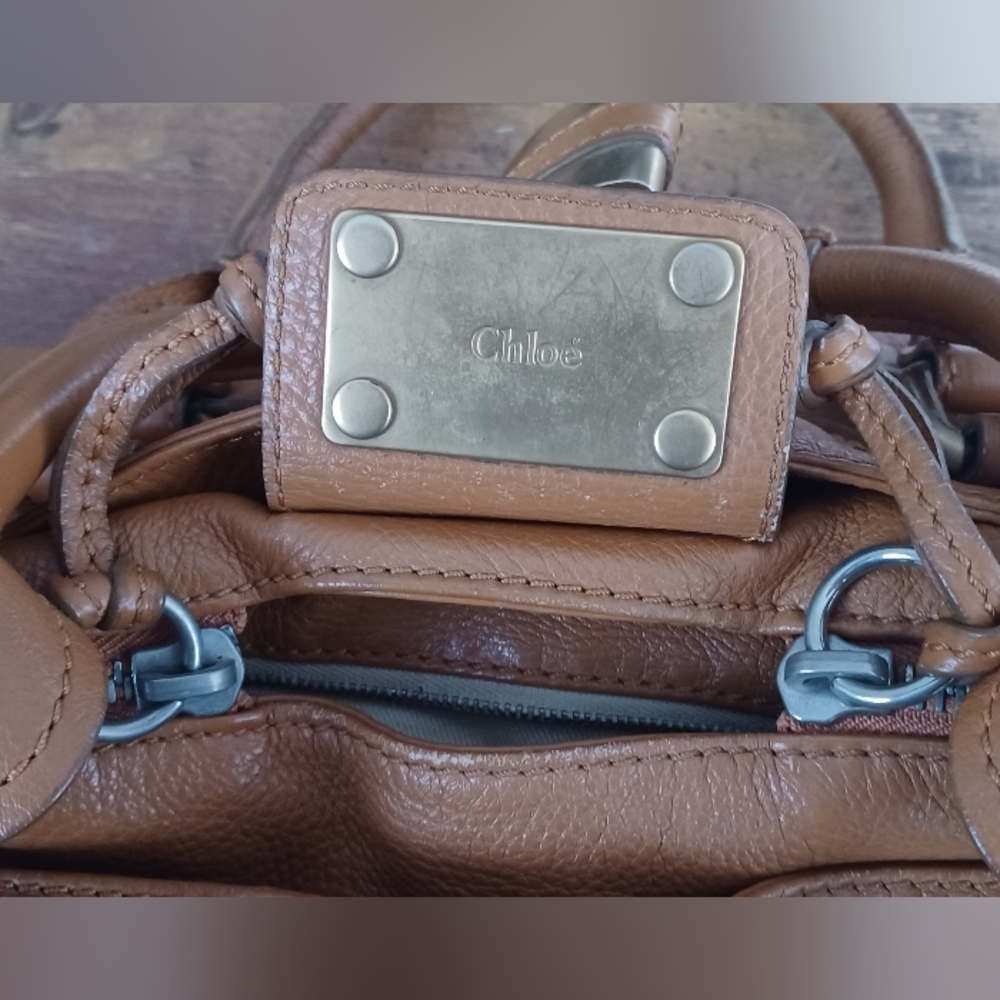 Chloe Vintage Paddington brown leather Handbag - Picture 6 of 16